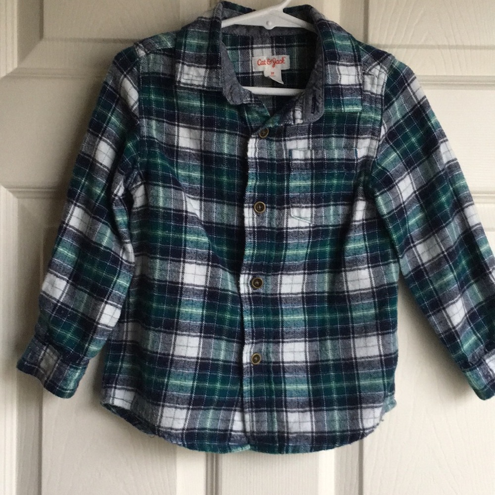 Cat & Jack boys button down shirt